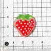 Azúcar Flores de Fresa DIY Pinzas para el Cabello Caseras Llaveros Fundas para Teléfono Pegamento de Crema Imanes para Refrigerador Pegatinas para Vasos de Agua Venta al por Mayor
