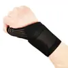 Bandagem esporte protetor de pulso entorse de palma cinto de suporte fitness vôlei basquete equipamento de proteção treino de força levantamento de peso cinza