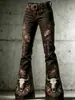 Pantalones de Campana Estilo Nuevo para Mujer, Pantalones Largos de Mezclilla Sintética, Punk Retro, Comercio Exterior, Ropa de Mujer Amazon, Venta Caliente en Sitio Independiente