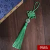 Nudo Chino Borla Borla Pieza de Jade Imitación Hecho a Mano Regalo Especial Caja de Regalo Colgante Hebilla de Seguridad Fabricante de Colgantes de Nudo Chino