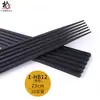 Palillos de Hotel Estilo Japonés al por Mayor Aleación Antideslizantes Resistentes al Moho Resistentes a Altas Temperaturas Alambre Retorcido Punta Afilada Juego de 10 Pares Palillos de Vajilla