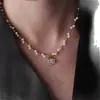 Collar de Perlas Envuelto de Doble Capa Retro Francés Otoño e Invierno Gama Alta Nicho Exquisito Moda Versátil Collar Personalizado