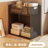 Estantería para debajo del escritorio, soporte vertical de múltiples niveles para libros, caja de almacenamiento de libros, estante de almacenamiento para debajo del escritorio, organizador de archivos A4 para estación de trabajo