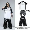 Ropa moderna de street dance para niños, playeras tipo polo para niños y niñas, conjuntos de hip-hop, atuendos de actuación de hip-hop para niños, a la moda para desfiles