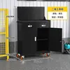 Gabinete de herramientas de ferretería reforzado de alta resistencia, carrito de herramientas móvil para taller de fábrica, caja de almacenamiento de herramientas de reparación de grado industrial con cerradura