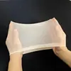 Touca rede para peruca invisível, rede de cabelo dupla com alta elasticidade que não aperta a cabeça, adequada para cabelos longos e curtos, fácil de usar