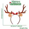Cross-border Novo Dos Desenhos Animados Natal Chifre Headband Acessórios De Cabelo Decoração De Natal Bonito Arco Headband Headband Dress Up