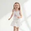 Chaleco de Algodón Puro para Niños Otoño Nuevo Estilo Ropa Interior Clase A para Niños Capa Base para Niñas Algodón Transpirable Diseño de Dibujos Animados