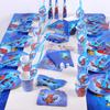 Spiderman spiderman Ambiente de Fiesta de Cumpleaños Infantil Tazas de Papel Bandeja de Papel Servilletas Pancarta Set de Fiesta