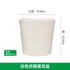 Maceta de Plástico con Forma de Cerámica Nórdica, Relieve Tridimensional de Hoja de Tortuga, con Plato, Maceta Engrosada para Plantas Verdes como Potos y Monstera