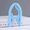 Cabide de Roupas Dobrável Artefato de Armazenamento para Pendurar Roupas Doméstico Dormitório Estudante Secagem Viagem Clip Multifuncional Portátil