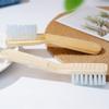 Cepillo de bambú natural para zapatos, cepillo de pelo duro para lavar zapatos, cepillo para alfombras, cepillo para ropa de uso doméstico, cepillo de mango largo, cepillo de limpieza para pisos, artefacto