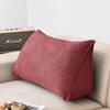 Almofada de sofá Almofada de encosto Almofada de proteção de cintura triangular Tatami Bolsa macia Almofada de cintura para sala de estar Almofada de encosto para janela saliente