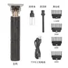 Cortapelos Eléctrico, Recortador de Peluquería Recargable de Cerámica, Diseño Abs Cabeza de Buda Dragón y Fénix para Cortes de Pelo Calvo