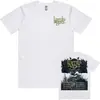 Tour Cordero de Dios 2025 Nueva Camiseta Camiseta con Estampado Espiritual de Banda Manga Corta Algodón Camiseta para Hombre Hip Hop Estilo Callejero
