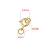Conector de Mola em Prata de Lei S925 para Montagem DIY de Joias de Prata Artesanais Acessórios para Pulseira e Colar Podem Ser Enviados Diretamente