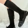 Calcetines de Pantorrilla Ligeramente Transparentes con Lazo para Tacón, Primavera y Verano, para Niñas, Calcetines Dulces en Capas, Calcetines JK con Lazo de Cinta Estilo Ballet