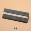 Estuche Rectangular Hueco Resistente a la Presión Triangular para Gafas al por Mayor de Fábrica, Estuche Plegable Portátil de Cuero Óptico para Miopía y Presbicia, Personalizable