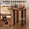 Bancos Apilables de Madera Maciza para Restaurantes de Huéspedes, Bancos Apilables para el Hogar para Entretener Invitados, Bancos Redondos tipo Jenga, Bancos de Comedor Combinados con Almacenamiento