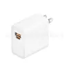 Cargador Europeo Estándar 88Max Totalmente Compatible Adecuado para Huawei Mate60, 66 Puerto Dual USB-A/C Estándar Europeo Ultra-Rápido