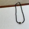 Collar Bolso con Piedra Natural Ojo de Tigre Estilo Mismo que Blogger de Instagram para Mujer, Collar Largo en Capas de Moda y Versátil, Cadena para Clavícula