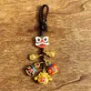 Llavero de Coche Tendencia Nacional Danza del León Colgante de Bolso Bestia Devoradora de Oro Dios de la Riqueza Llavero Colgante Accesorios Hebilla de Seguridad Accesorios Colgantes del Dios de la Riqueza