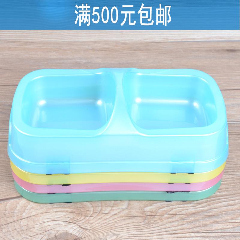 阿里满500卡罗弗小号双食盆 1