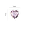 Cross Fit DIY Hole Shoes Naked Diamond Shoes Flor Acessórios Little Red Book recomendar requintado strass flor fivela diamante único