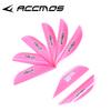 Spiral Feather Diku DECUT Spiral Feather 1,75 polegadas Spiral Feather Colorido Gum Feather Arrow Feather Spiral Feather spin wing Reversão