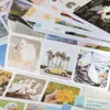 Um Belo Dia e Adesivo de Papel Ben Meng Chong Grupo Turístico Série Tema Animal Material para Diário Decoração Base