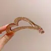Presilha Banana Vertical para Rabo de Cavalo Alto, Presilha de Cabelo Antiderrapante de Tamanho Médio para Mulheres, Estilo Coreano, Acessório de Cabelo Moderno