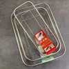 Cesta Cuadrada de Malla de Alambre de Acero Inoxidable Cesta de Malla Cesta de Almacenamiento Cesta de Frutas Almacenamiento de Palillos Plato para Frutas Cesta Escurridora Cesta de Almacenamiento para Copas de Vino