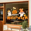 Adesivos Estáticos de Janela para Halloween Adesivos de Natal Película de Vidro Decoração de Vitrine de Shopping Adesivos Silenciosos Atacado de Fábrica para Casa