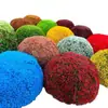 Decoración de Tapa de Alcantarilla de Planta Verde para Exteriores Bola de Planta Verde Planta Verde Simulada Bola de Hierba de Pino y Ciprés Bola de Hierba de Milán