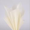 Papel de envoltorio para ramo de algodón lechoso material para envolver flores juego completo blanco papel de algodón removible forro floral de fruta pequeña