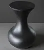Soporte de pata de mesa redonda patas de mesa de madera maciza mesa de comedor base de mármol travertino pata de mesa cilíndrica irregular cono chino