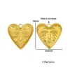 Pendantes Grandes Retro Europeos y Americanos de Acero Inoxidable con Cara Sonriente, Corazón Solar, Luna para Collares y Pendientes DIY, Accesorios de Joyería de Acero de Titanio