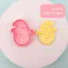 Moldes 3D para Galletas Serie Adviento, Herramientas Simuladas DIY Hechas a Mano para Dar Forma a Galletas, Imprescindibles para Uso Doméstico
