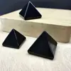 Piedra Natural Obsidiana Cristal Pirámide Decoraciones de Piedra Original Oficina Hogar Muebles Adornos de Escritorio Suerte Avanzada