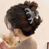 Design de acessórios de cabelo de alta qualidade grampo de cabelo onda grampo de cabelo para coque na parte de trás da cabeça grampo de cabelo estilo creme grampo de cabelo feminino com temperamento grampo tubarão