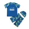 Traje de Baño de Una Pieza de Manga Larga para Bebé y Niños, para Aguas Termales, de Secado Rápido, Protección Solar, Patrón y Diseño Personalizables
