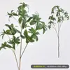 Planta Verde de Rododendro Artificial para Decoración de Sala de Estar en Casa Decoración de Planta Falsa Venta Caliente Transfronteriza Hoja de Campana