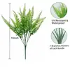 Flores Artificiais Amazon Folhas de Grama Persa Samambaias de Boston Folhas Persas de Alta Qualidade Folhas Verdes Falsas Enfeites de Folha de Planta