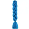 Trenzas Grandes de Fibra Sintética de Comercio Exterior, Trenzas de Colores, Peluca, Cabello para Trenzas Jumbo, Rastas Africanas, Cabello para Crochet