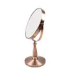 Espejo de maquillaje HD estilo europeo de metal para tienda de gafas tienda de joyería oro y plata salón de belleza espejo de maquillaje especial lupa