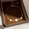 Nuevo Pulsera de Malla Redonda Retorcida con Circonita Diseño de Nicho de Moda Versátil para Viajes Diarios para Mujeres