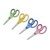 Tijeras para zurdos tijeras de acero inoxidable para zurdos tijeras pequeñas para niños tijeras hechas a mano funda tijeras de cabeza redonda para estudiantes