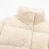 Chaqueta abrigo de algodón acolchado con cuello alto y manga larga de forro polar, moda europea y americana transfronteriza, nuevo para primavera y otoño 2025 D67344