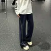 Hasselblad Linha Lâmina Curva Masculino Outono Americano Cleanfit Pesado Calças Casuais Largas Retas Calças Esportivas