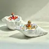 Pulpo Artificial Esmaltado Hecho a Mano Puro Pulpo de Cristal Adornos para Acuario Decoración Oceánica Estilo Ins Adornos de Dibujos Animados